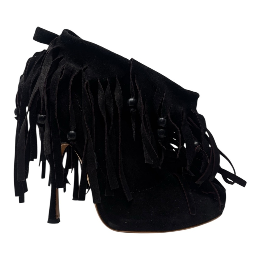 Vivienne Westwood ‘Skyscraper’ Fringe Black Booties